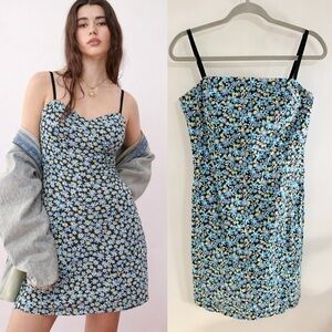 Vintage Floral Slip Dress by The Limited